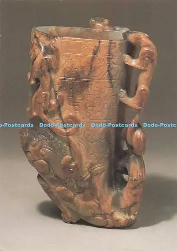 D279054 The Burrell Collection Rhyton With Animals Climbing Up The Sides Glasgow