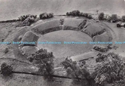 D281475 Monmouthshire Caerleon römisches Amphitheater von Air Aerofilms Ltd Cro