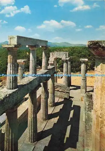 D279089 Aeghina Aphea Tempel Postkarte
