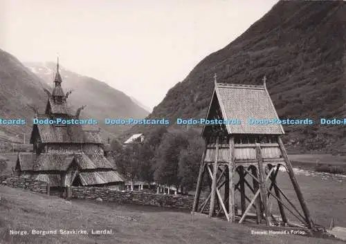 D281476 Laerdal Norge Borgund Stavkirke K Harstad