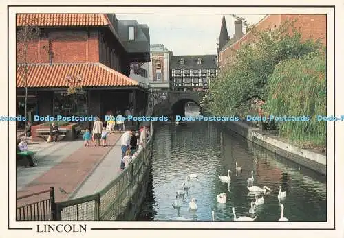 D286011 Lincoln River Witham and High Bridge E T W Dennis Scarborough A Pickett
