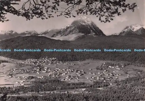 D281477 Seefeld i Tirol 1200m Blick gegen Hohe Munde 2594m Rhomberg RP