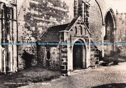 D281478 Winchelsea Kirche Tudor Veranda umgebaut RP