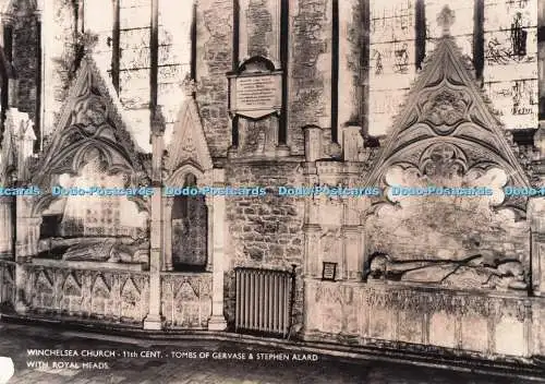 D281484 Winchelsea Church 11th Cent Tombs of Gervase and Stephen Alard with Roy