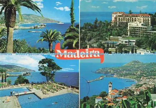 D286021 Madeira The Best Views of Madeira Hans Huber F Ribeiro Multi View 1989