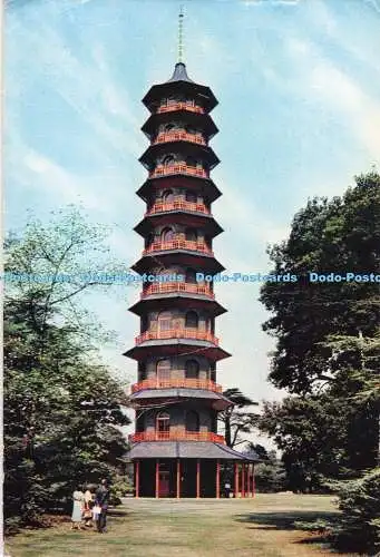 D283810 Kew Royal Botanical Gardens Pagode errichtet 1761 nach dem Entwurf von Sir