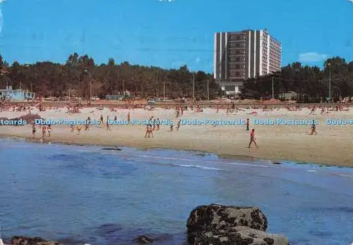 D279115 Vigo Teilansicht des Samil Beach Postales Fama