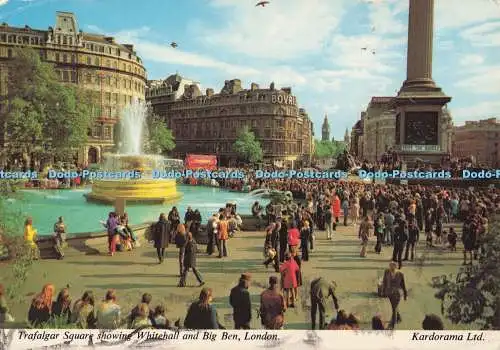 D281503 London Trafalgar Square zeigt Whitehall und Big Ben Kardorama Ltd W W