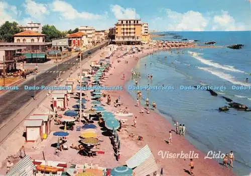 D281508 Viserbella Lido La Spiaggia Marino