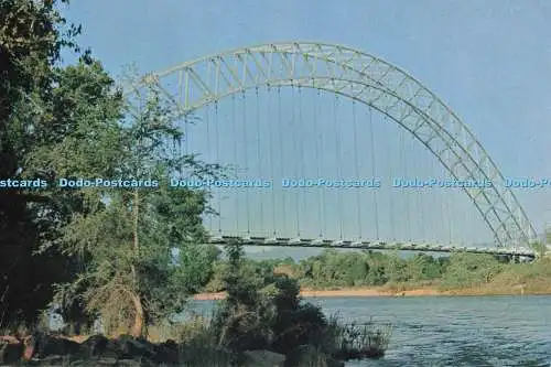 D279122 Simbabwe Birchenough Brücke überspannt den Sabi River Touristenförderung in