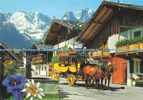 D286048 Garmisch Partenkirchen Oberbayern Heilklimatischer Kurort Huber