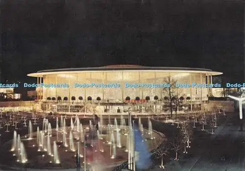 D283827 The Pavilion of U S A bij Night Epicarte Ed l Occident Exposition Univer