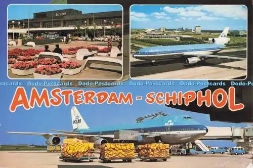 D276932 Amsterdam Schiphol Internationale Luchthaven Schiphol Euro Farbkarten M