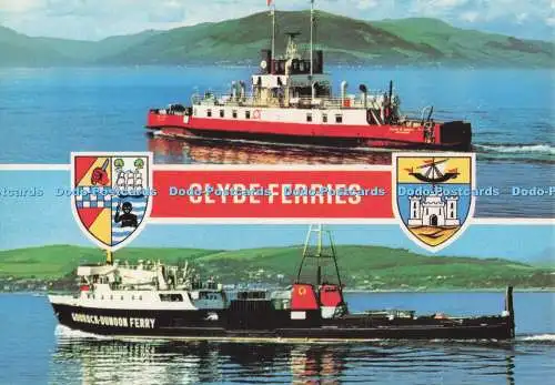 D276940 Clyde Ferries Western Ferry Sound of Sanda E T W Dennis Multi View