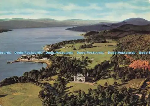 D276953 Argyllshire Inveraray Castle Valentine Scots Bildserie RP