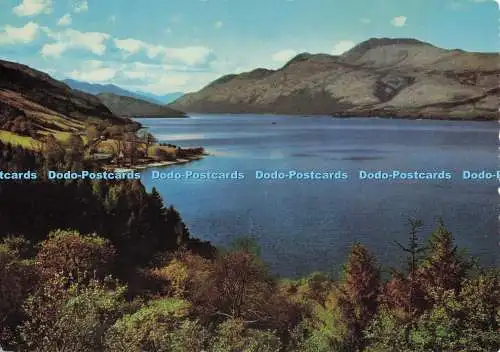 D276954 Dunbartonshire Loch Lomond With the Ben Beyond Valentine Scots Pictorial