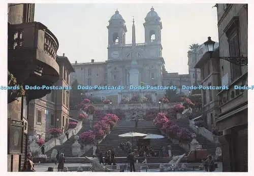 D283860 Roma Piazza di Spagna Die Treppe 1725 von de Santis und Specchi