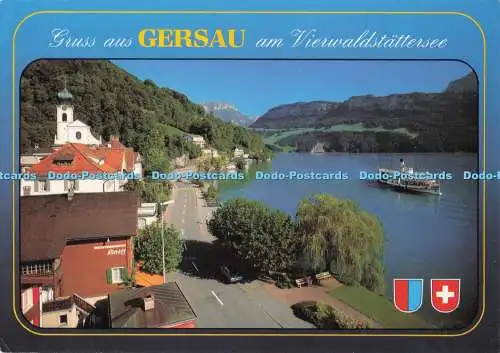D286115 Gruss aus Gersau am Vierwaldstattersee Schweiz Rud Suter
