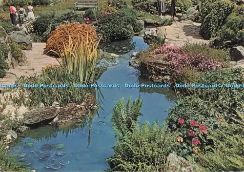 D276995 Wisley R H S Gardens Rock Garden Pool Jarrold R P Scase
