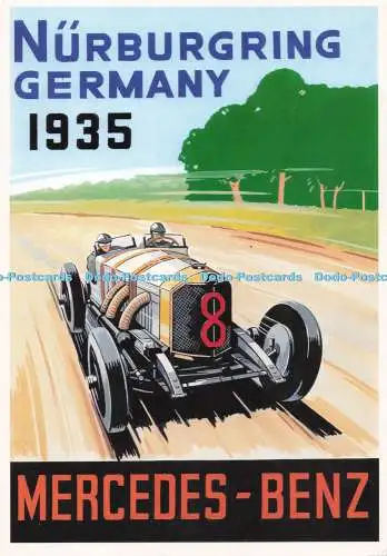 D286128 Nürburgring Germany Mercedes Benz Santoro Graphics Colin Ashford