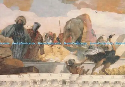 D277016 Residenz Würzburg Vier Erdteile Von G B Tiepolo Afrika Edmund Von König