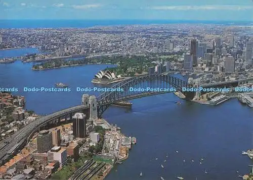 D279240 Luftaufnahme von Sydney Harbour Bartel 1983