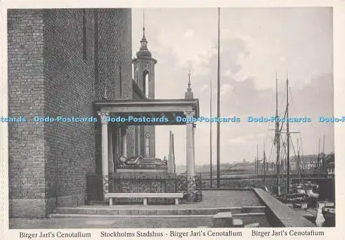 D283933 Stockholms Stadshus Birger Jarl Cenotafium Fram