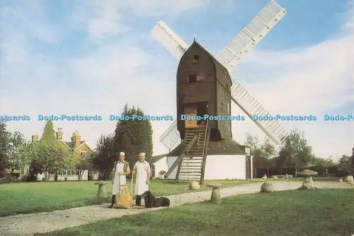 D277065 Surrey Outwood The Old Mill Die älteste funktionierende Windmühle Englands Thoma