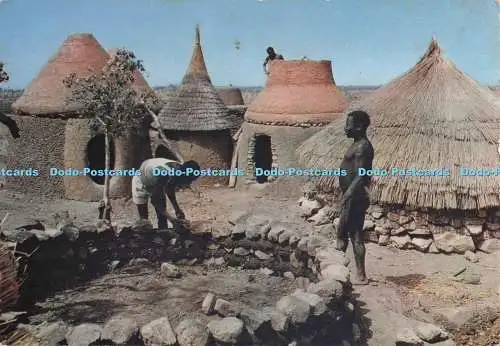 D279268 Afrika in Bildern eine Hütte bauen Hoa Qui Mexichrom