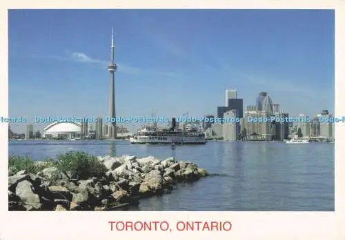 D281671 Toronto Ontario Blick auf die Innenstadt Waterfront von Centre Island Ferry Doc