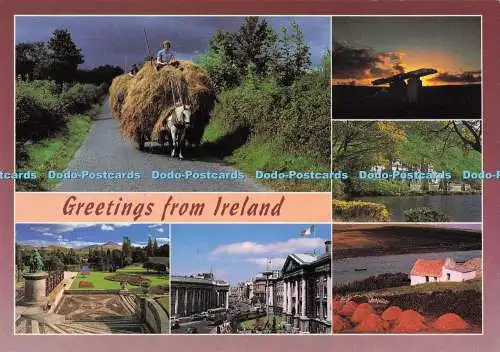D286202 Grüße aus Irland John Hinde Cabinteely Dublin Mehrfachansicht