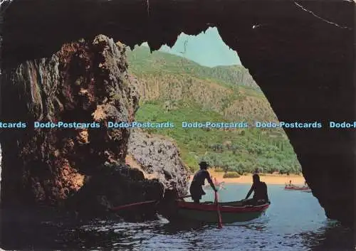D281675 Korfu Paleocastrista Die Grotte Fototechnica C G Trimboli 1971