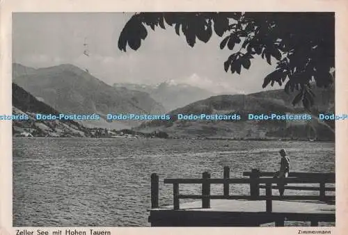 D279293 Zeller See Mit Hohen Tauern Erhard Neubert Karl Marx Stadt Zimmermann 19