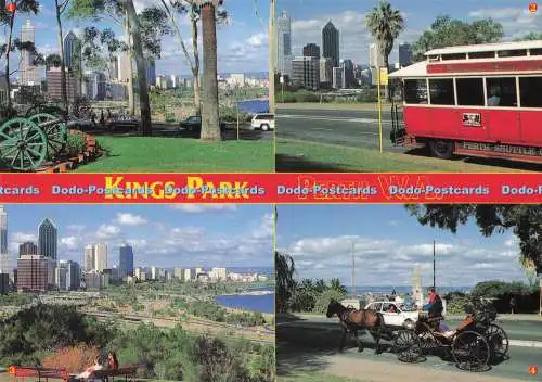 D286211 Perth W A Kings Park Der Perth Shuttle Bus in Kings Park Artique Designs