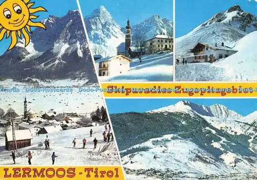 D283984 Lermoos Tirol Skiparadies Zugspitzgebiet Risch Lau Nr 26935 Multi View