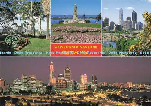 D286212 W A Perth View From Kings Park Cannoni Artique Designs Multi View