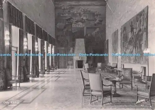 D281686 Oslo Radhus Festgalleri K Harstad 1957
