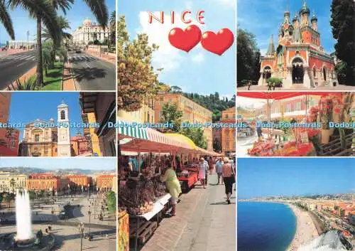 D283996 Nice Cote d Azur French Riviera La Promenade des Anglais la Vieille et l