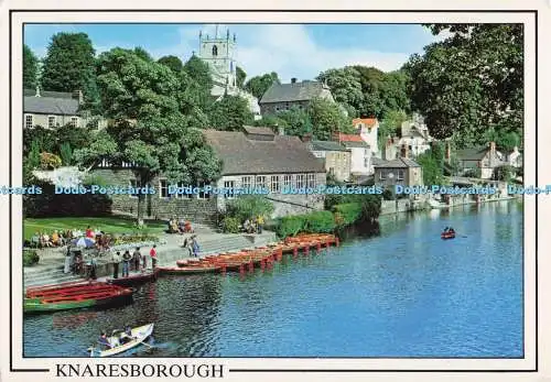 D277107 Knaresborough Rived Nidd and Church E T W Dennis A Pickett 1992