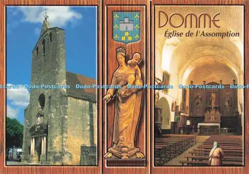 D286238 Domme Eglise de l Assomption Statue von Notre Dame de Domme Collection Le