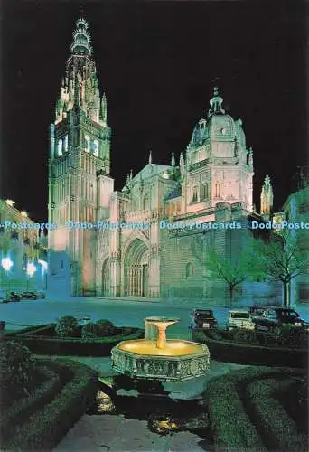 D284014 Toledo Die Kathedrale beleuchtet L Arribas