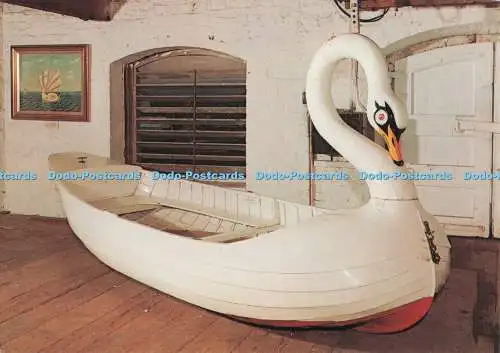 D277132 Exeter Maritime Museum The Cygnet Swan Boat Beric Tempest