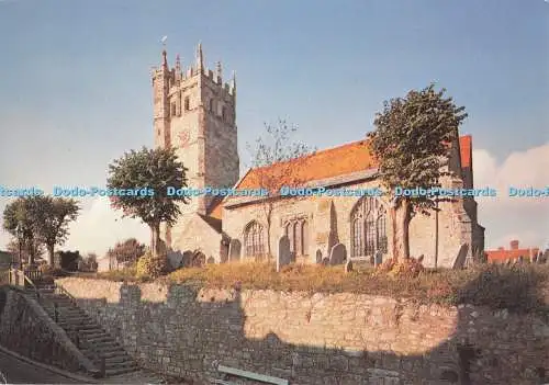 D281723 Isle of Wight Carisbrooke Parish Church of St Mary the Virgin J Arthur D