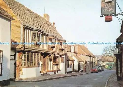 D284024 Alfriston entzückendes Dorf im Herzen der Sussex Downs zeigt die