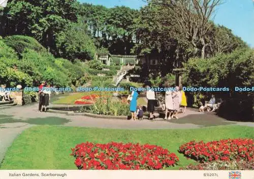 D281726 Scarborough Italian Gardens E T W Dennis and Sons Ltd Photocolour 1988