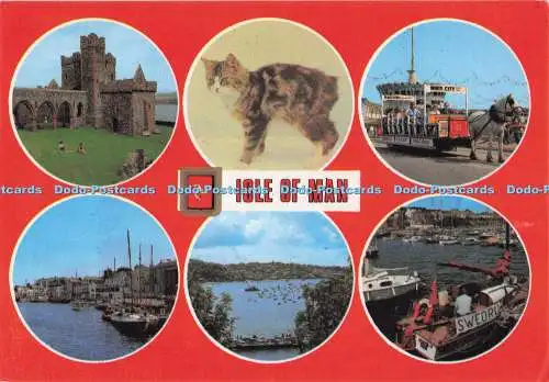 D279343 Isle of Man Peel Castle Fisa Großhandel Spielzeug und Geschenke Multi View