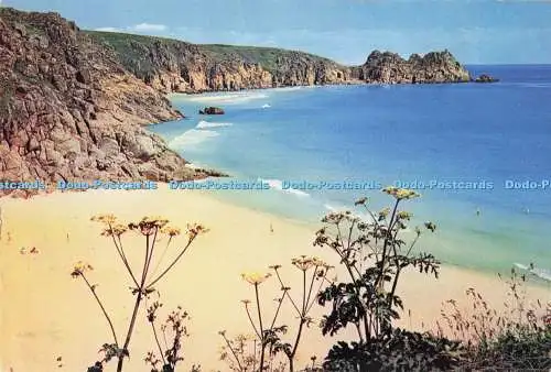 D284028 Cornwall Porthcurno Beach J Arthur Dixon Ltd 1964