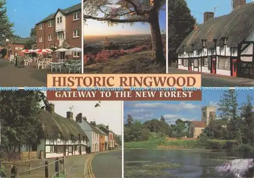 D281728 Historisches Ringwood Tor zum New Forest J Salmon Ltd Cameracolour Mu