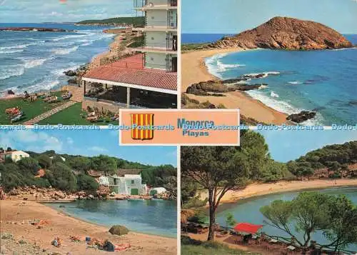D277140 Menorca Playas Campana Puig Ferran Postales CYP Color Multi View