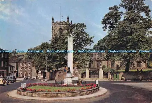 D284032 Yorkshire Skipton War Memorial and Church J Arthur Dixon Ltd 1961